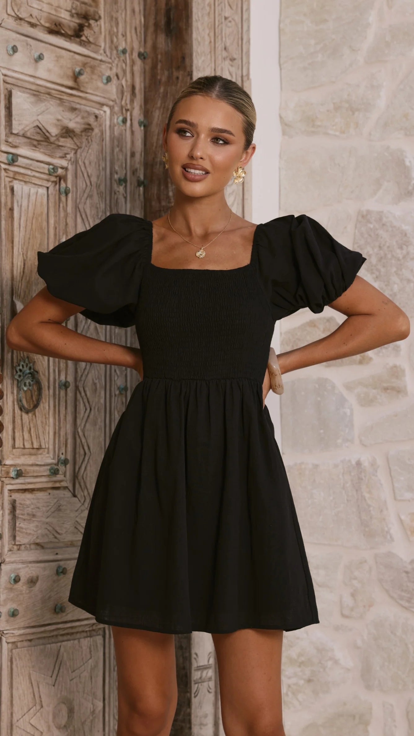 Marissa Mini Dress Black