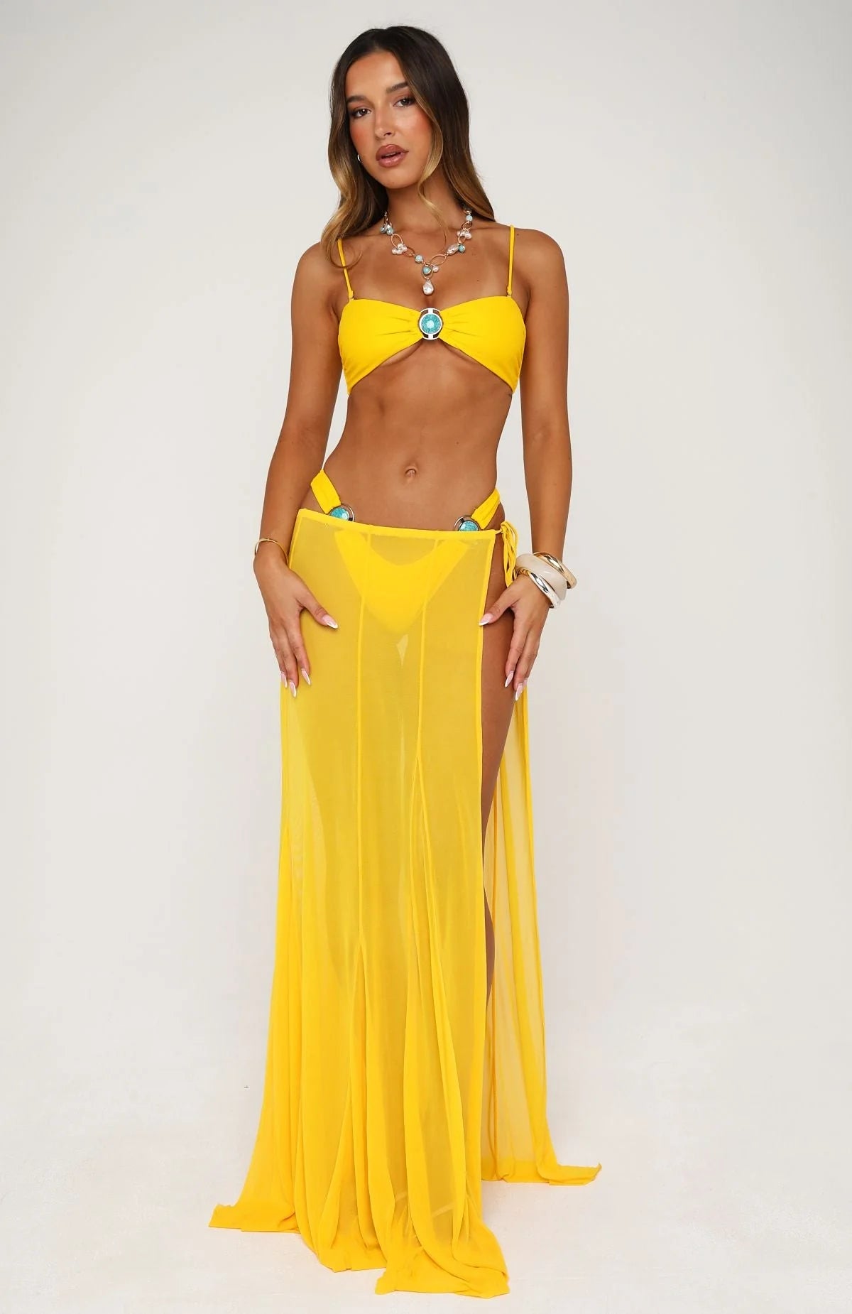 Sandslip Maxi Skirt Mango