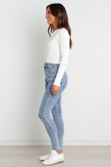 Tina Top White