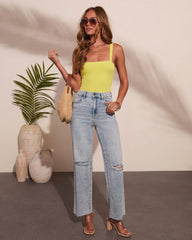 Raissa Ribbed Knit Bodysuit