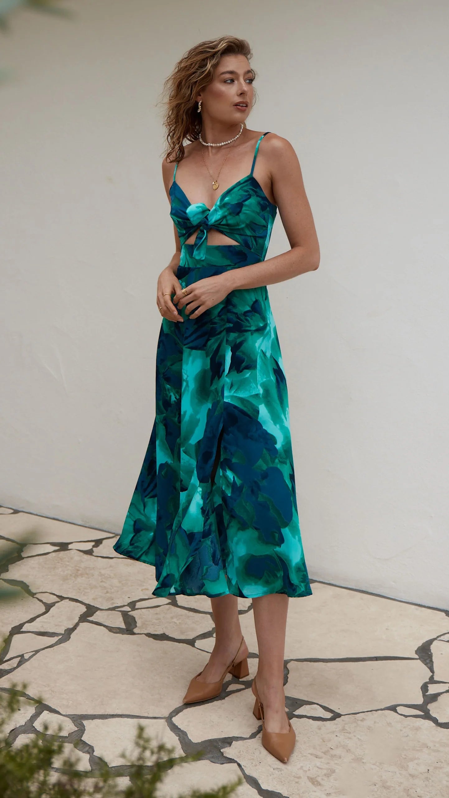 Dreamers Midi Dress Calista Print