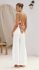 Imogen Scarf Positano Red