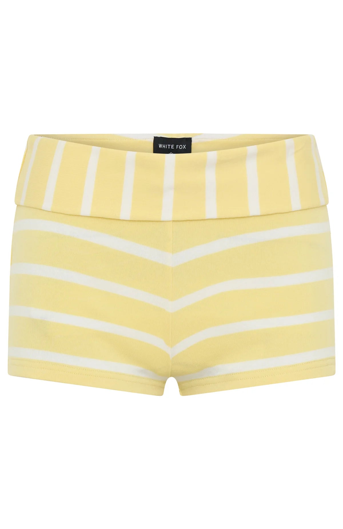 You Said Forever Booty Shorts Lemon Stripe