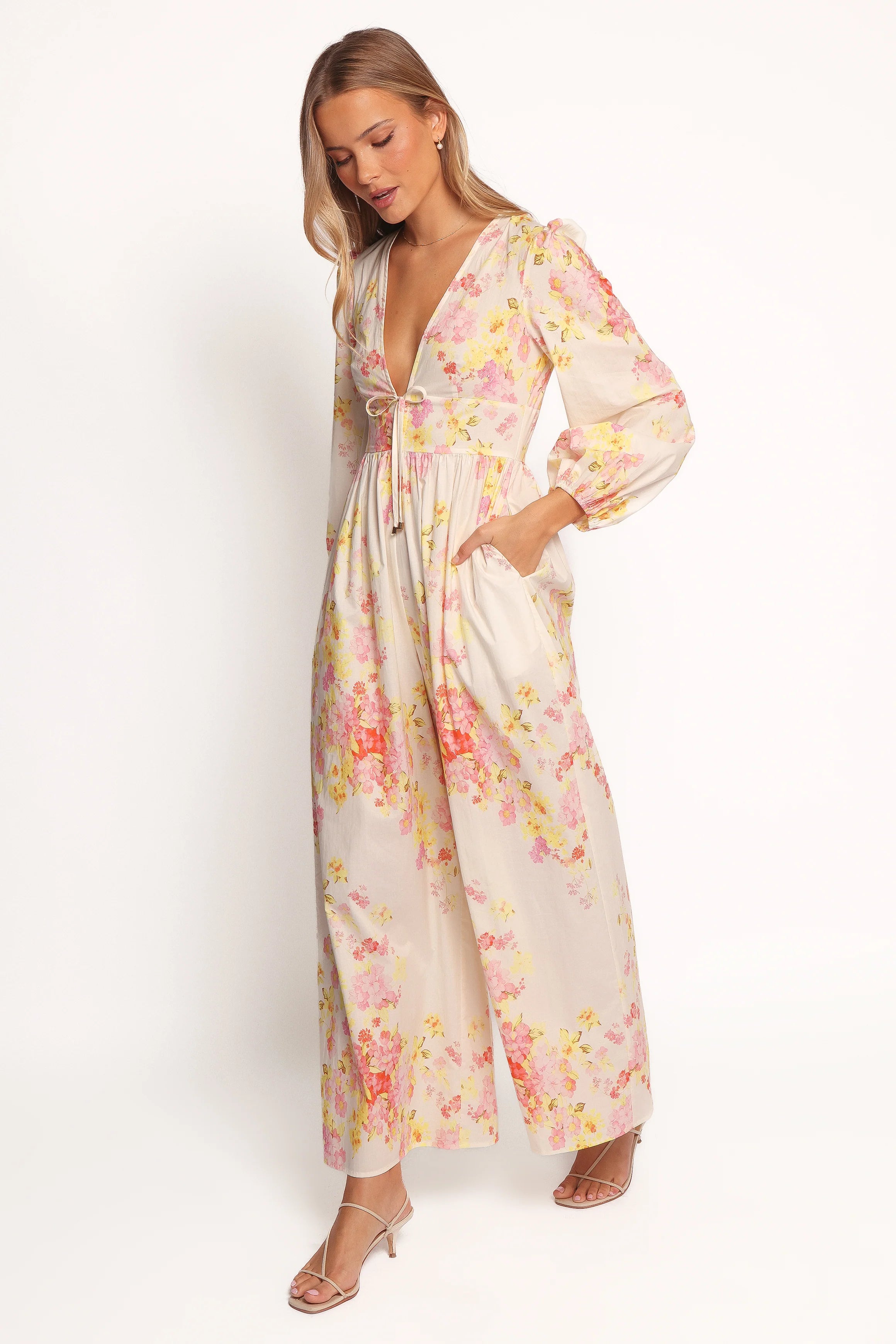 Celestine Jumpsuit Pink Floral