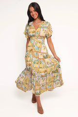 Sorrento Maxi Dress Tropical Sun
