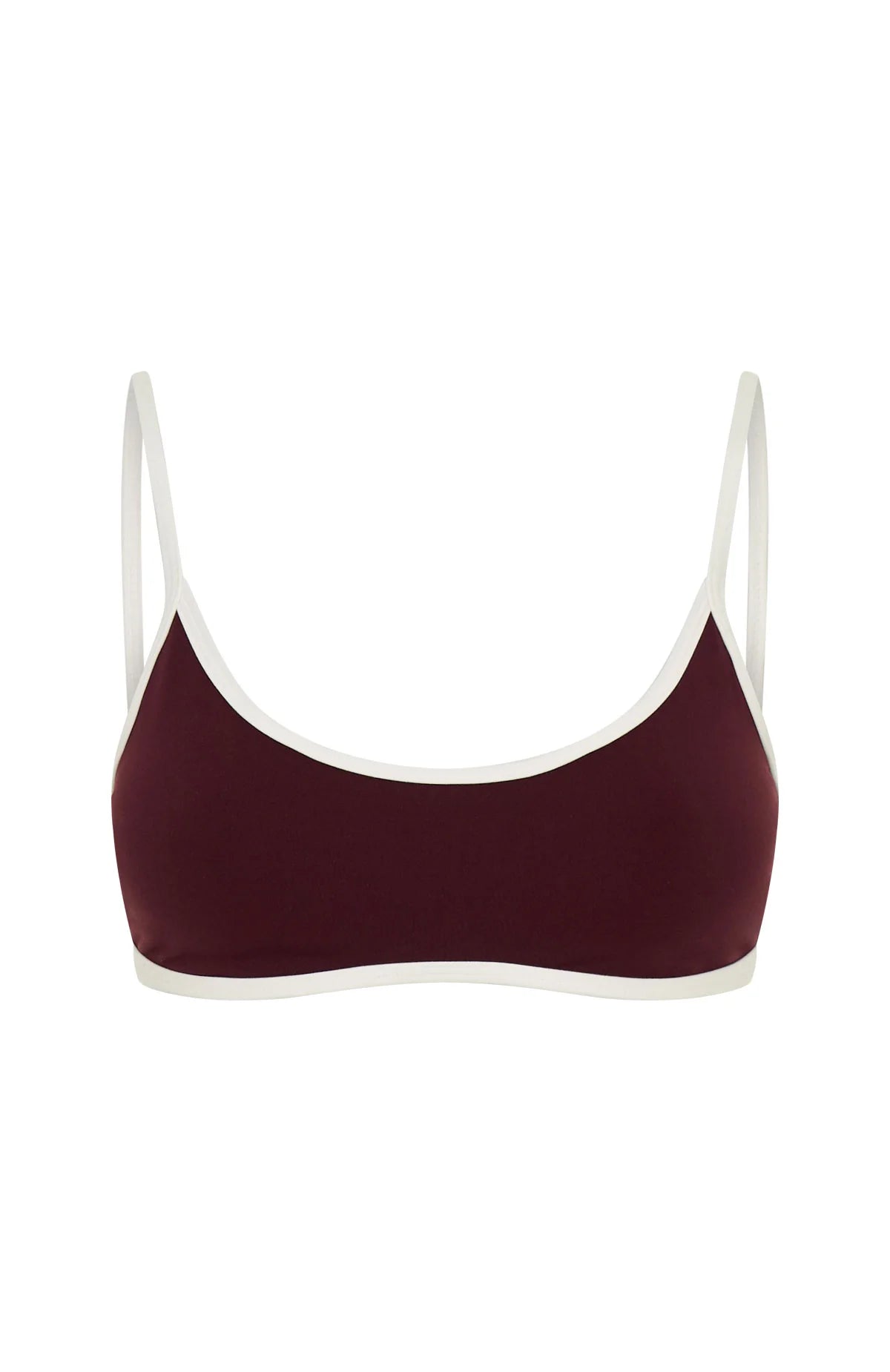 Blitz Sports Bra Merlot Cream