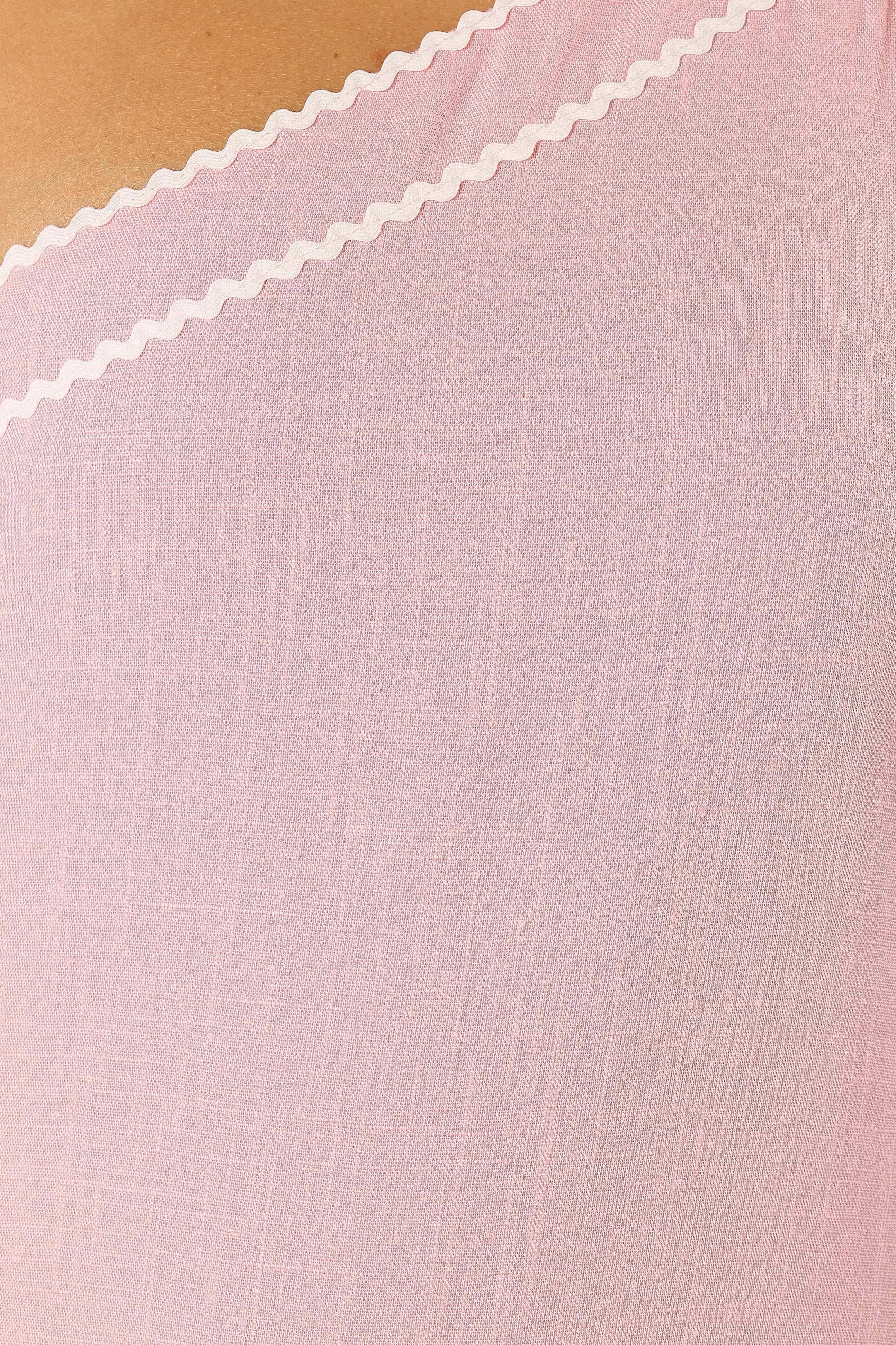 Fleaur One Shoulder Maxi Dress Pink