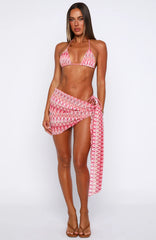 Water Goddess Sarong Sunrise Waves