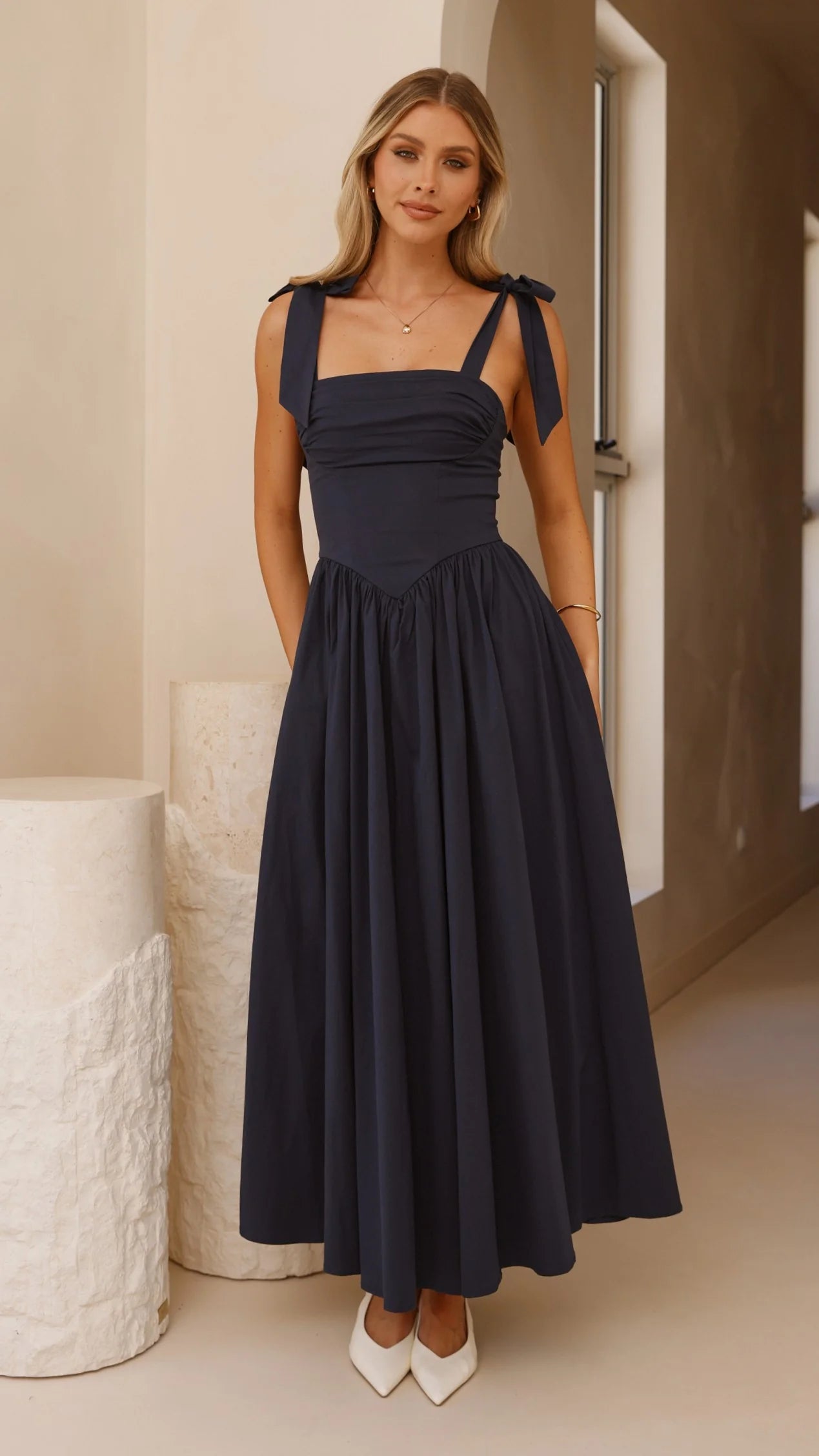 Haisley Maxi Dress Navy