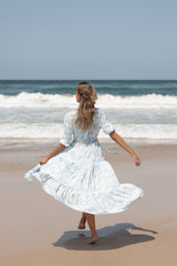 Kelda Dress Blue Floral