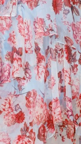 Soho Maxi Dress Pink Floral
