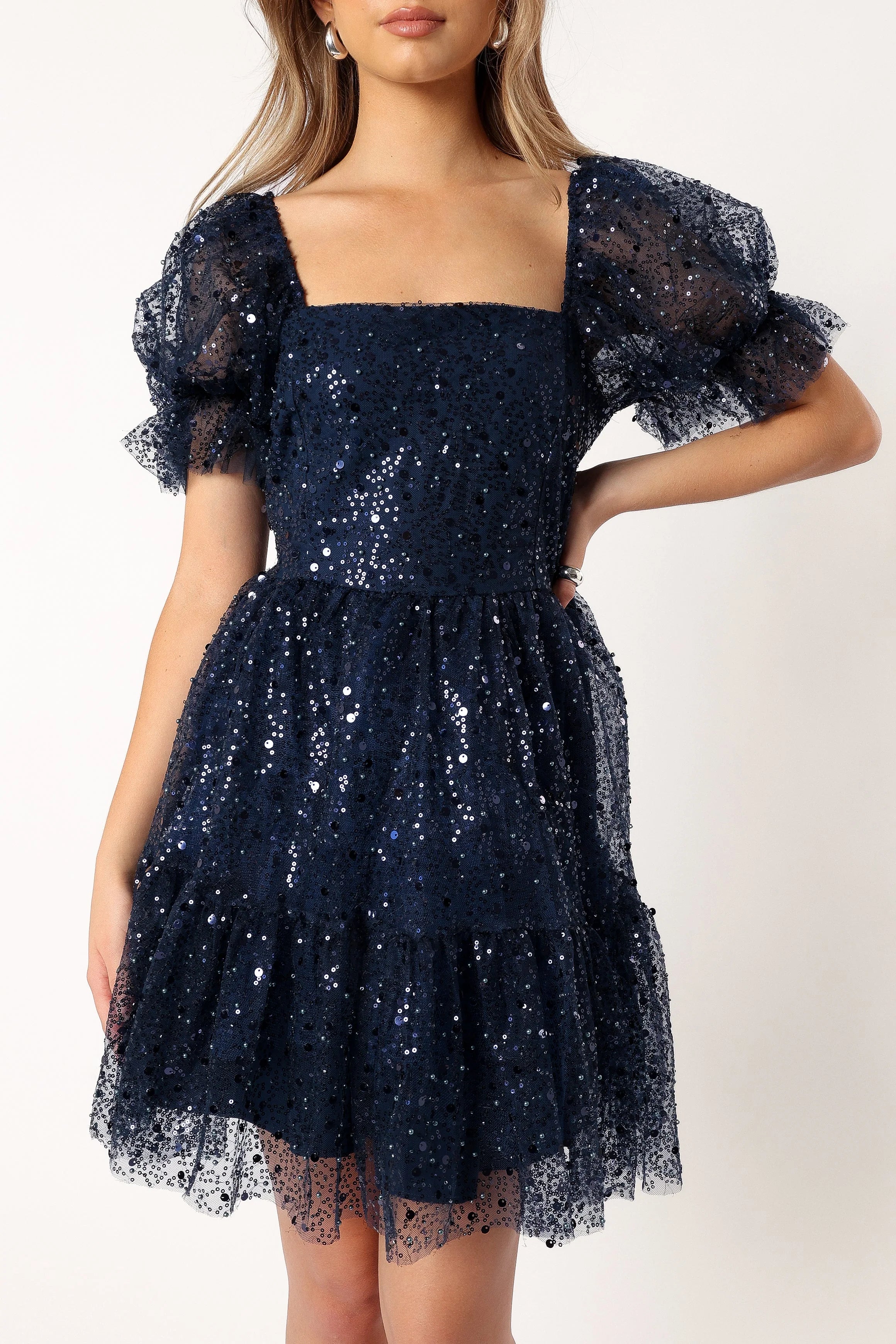 Karina Mini Dress Navy