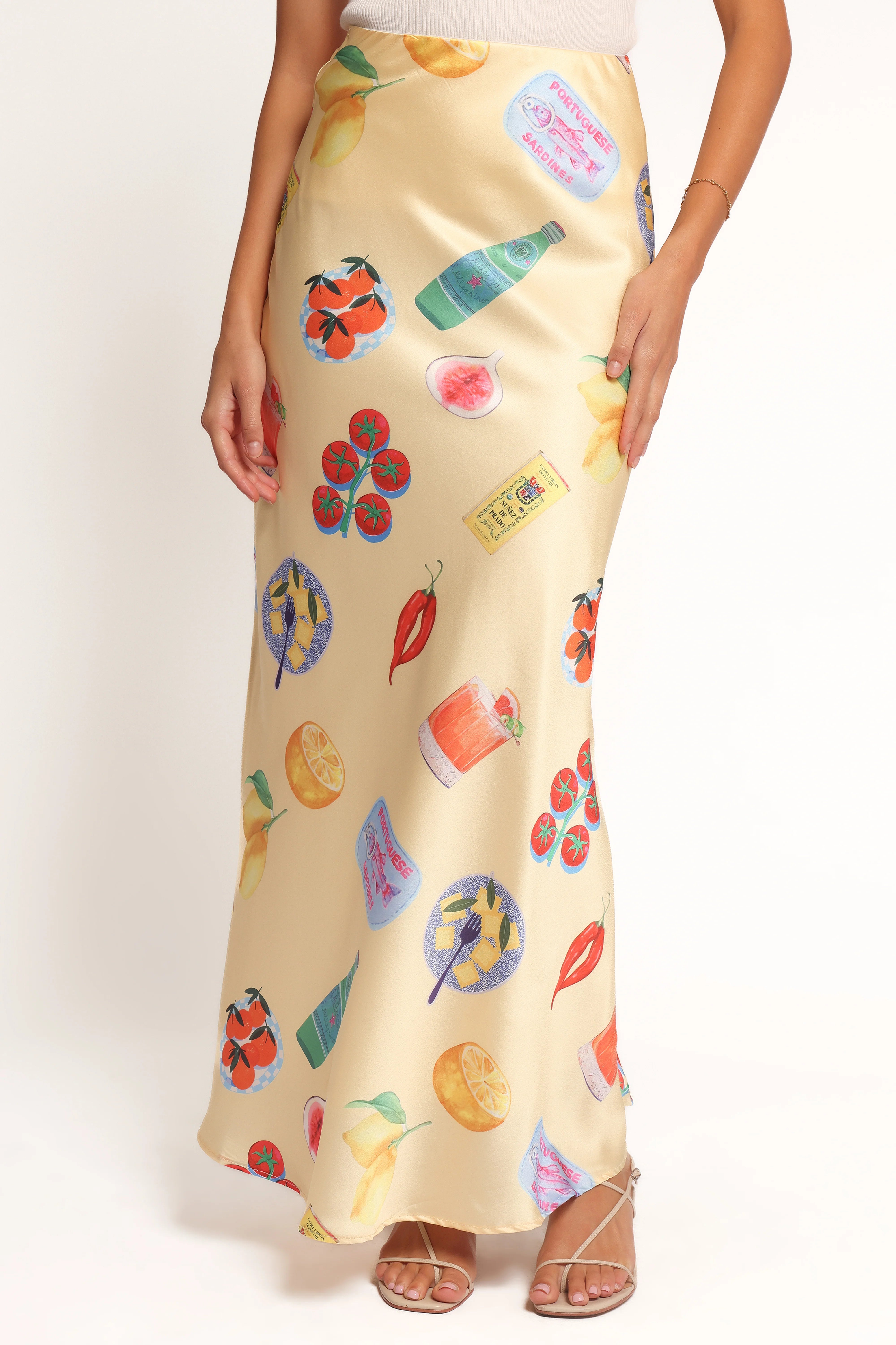 Kinsey Maxi Skirt Yellow