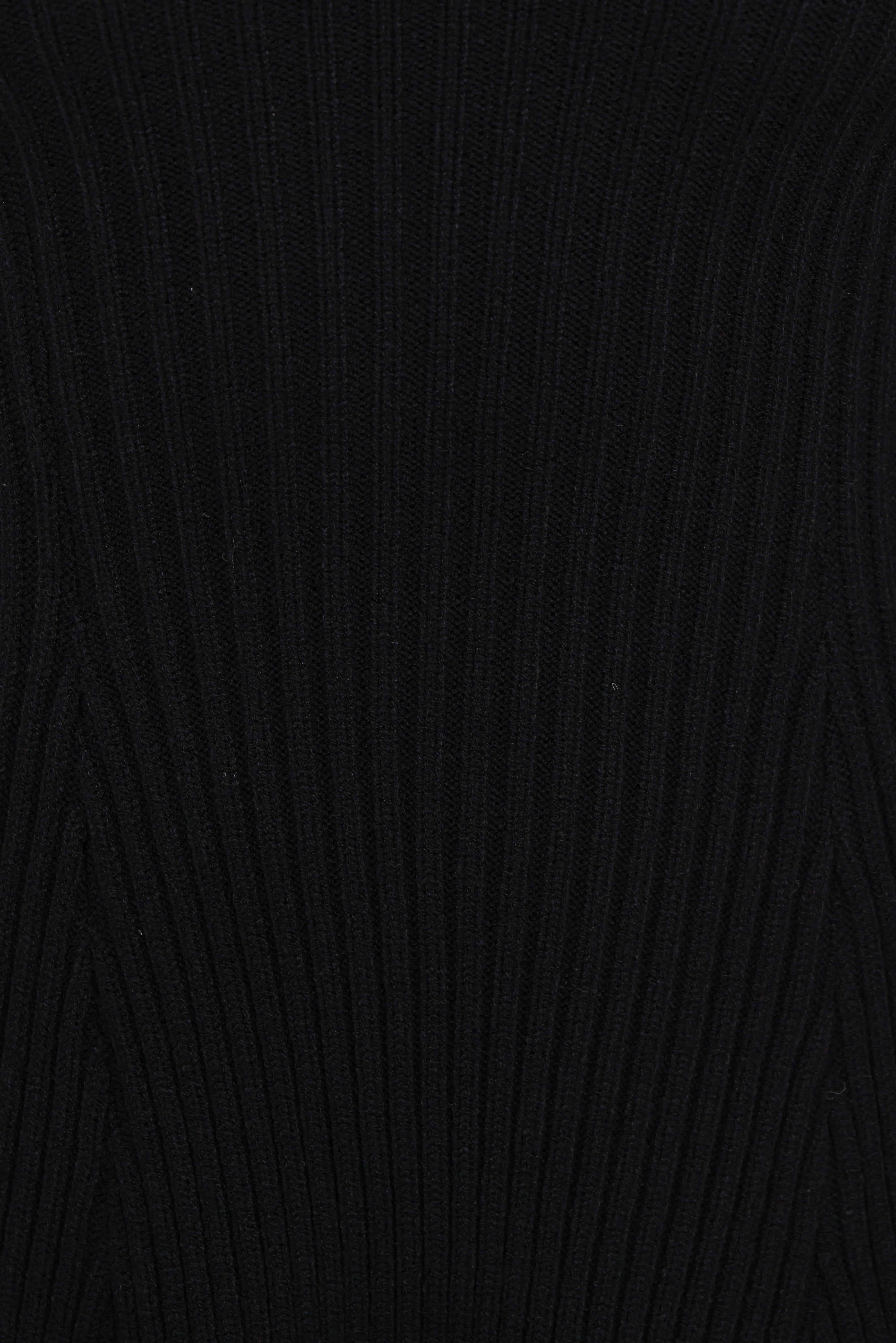 Francisco Long Sleeve Mini Dress Black