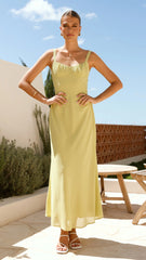 Margo Midi Dress Lime