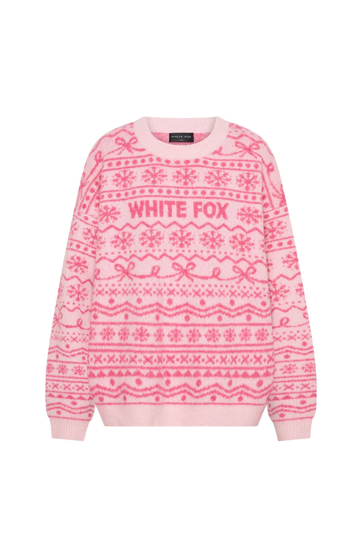 Arctic Fire Knit Sweater Baby Pink
