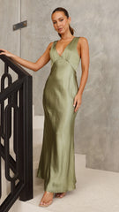 Sofia Maxi Dress Olive