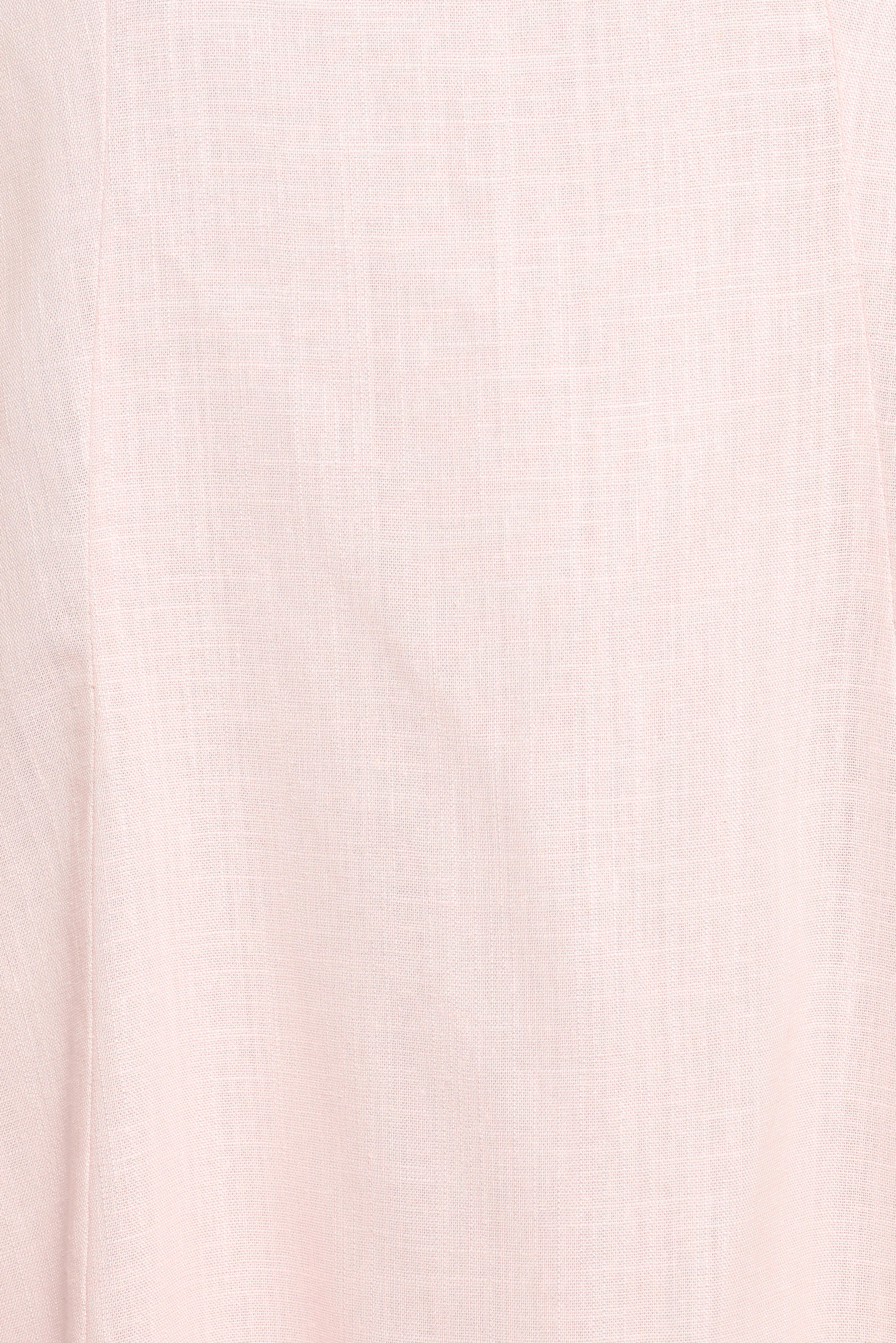 Bethany Strapless Midi Dress Rosewater