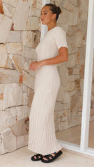 Mari Maxi Dress Sand