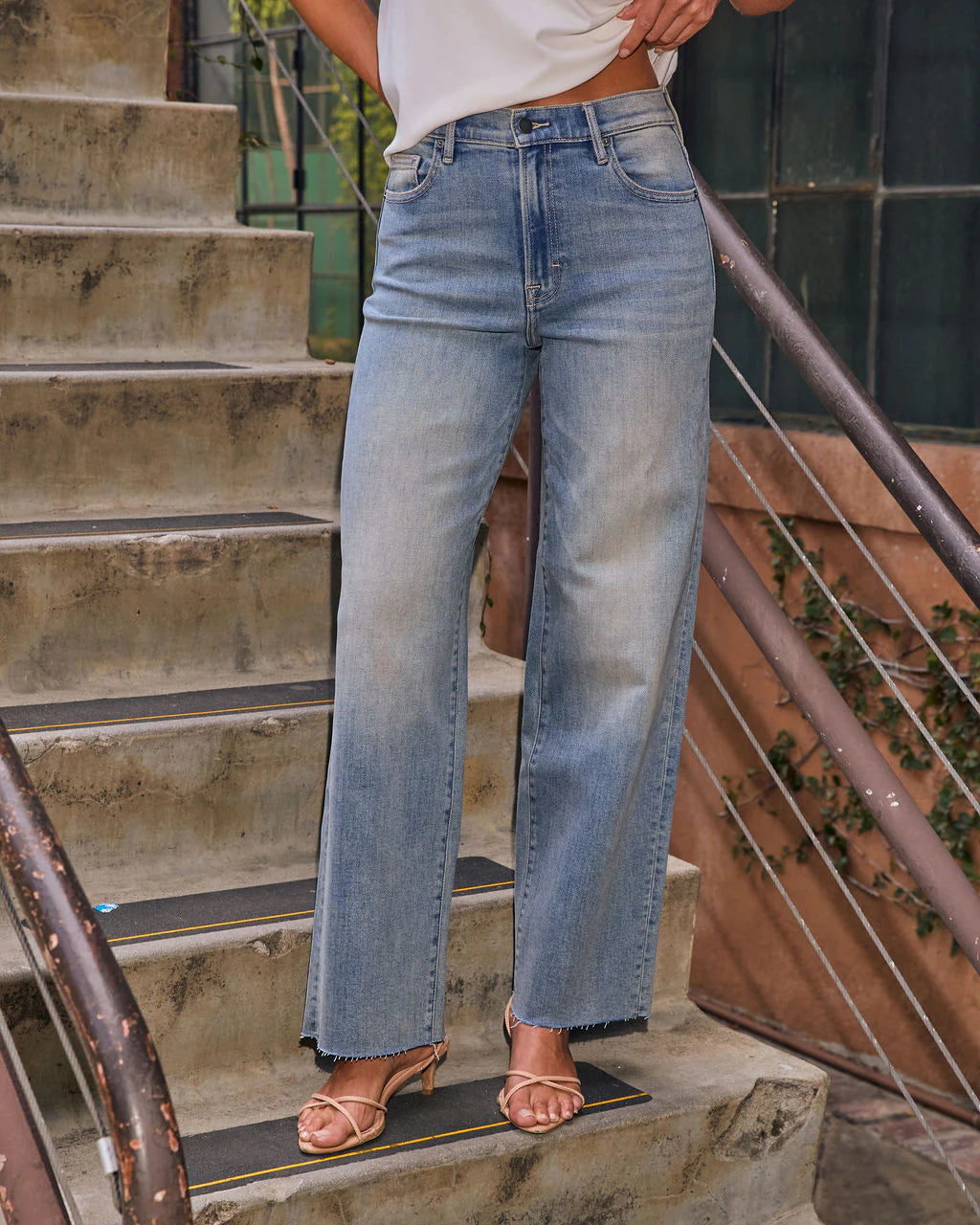VICI Icon Super Stretch High Rise Straight Jeans
