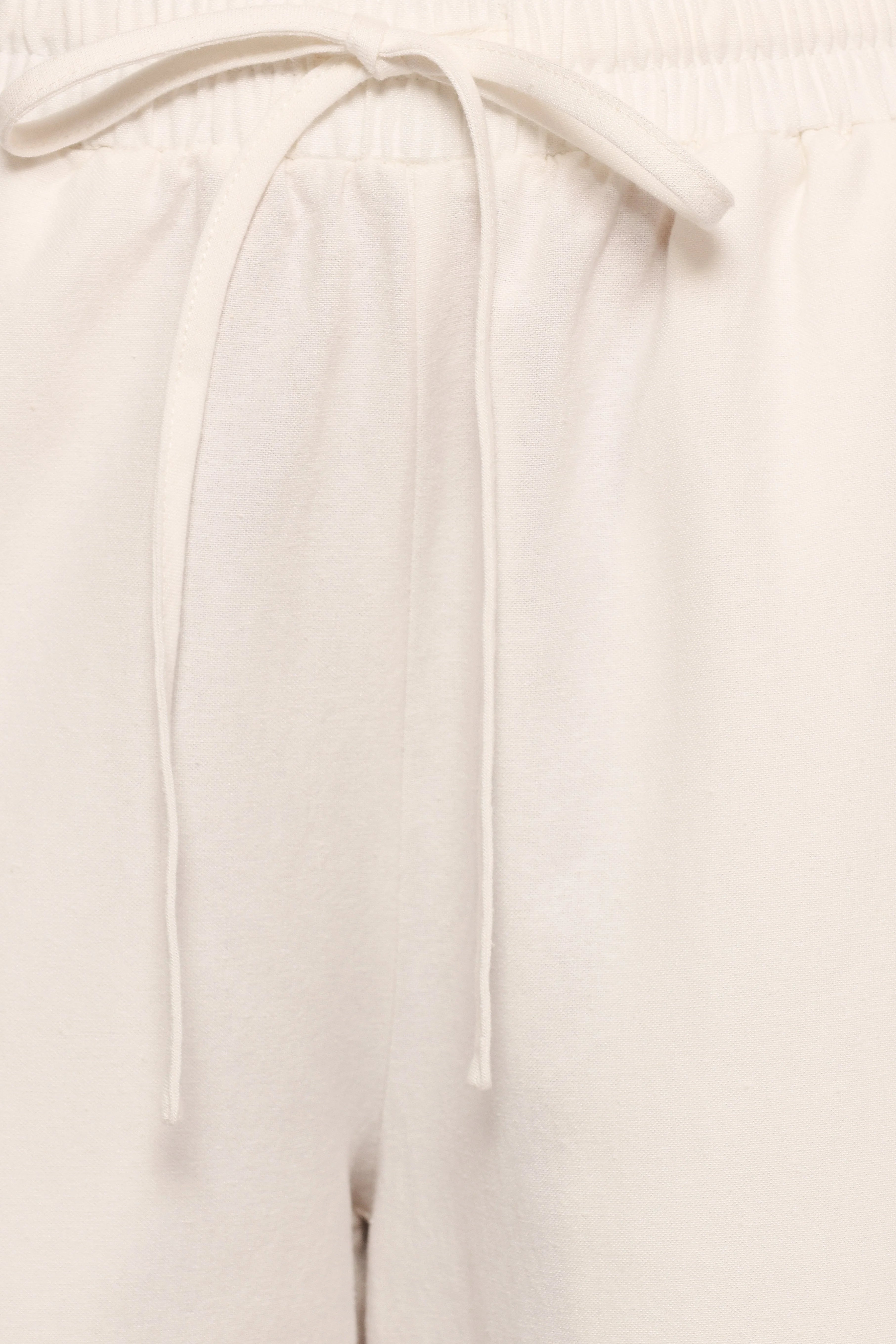 Jasinta Pants Cream Blue