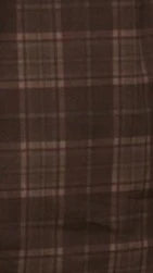Arli Button Up Shirt Black Brown Checkered