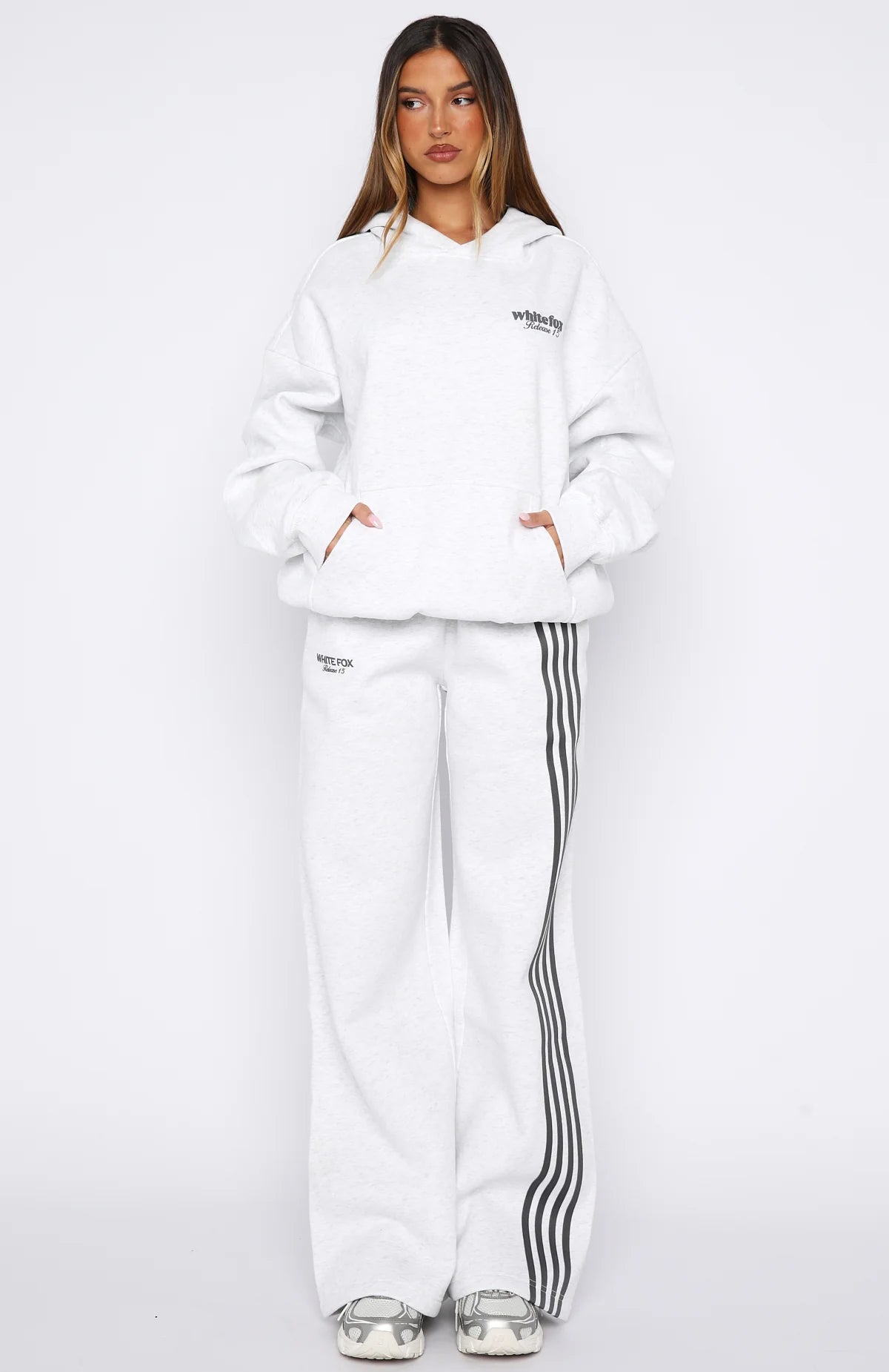 Release 15 Kiana Oversized Hoodie Grey Marle