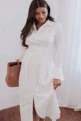 Alexander Shirt Dress Ivory