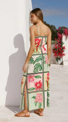 Elora Maxi Dress Tropical Bloom