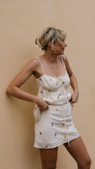 Ebru Top Leilani Print