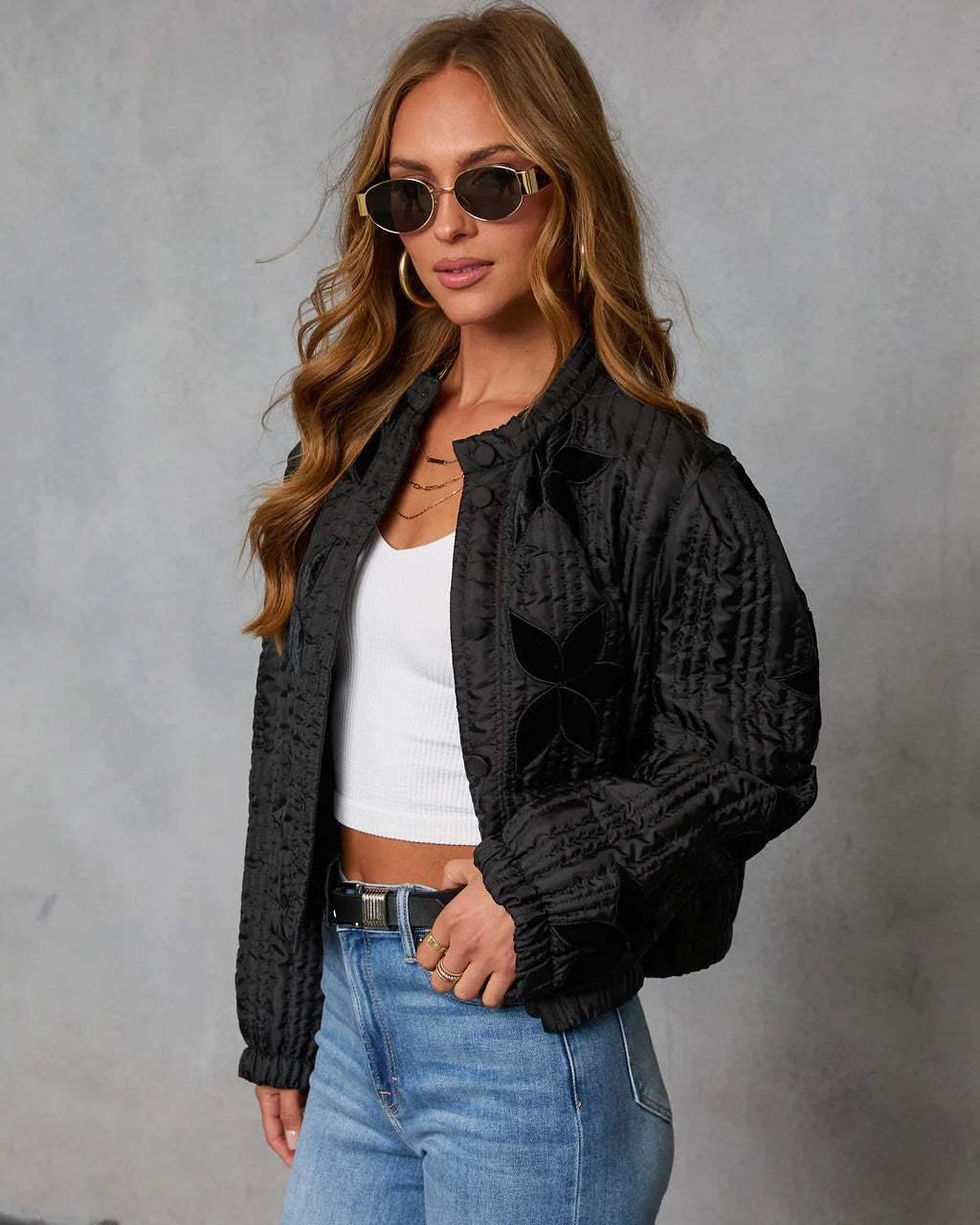 Next Standard Quilted Bomber Jacket