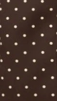 Lula Mini Dress Chocolate Butter Polka