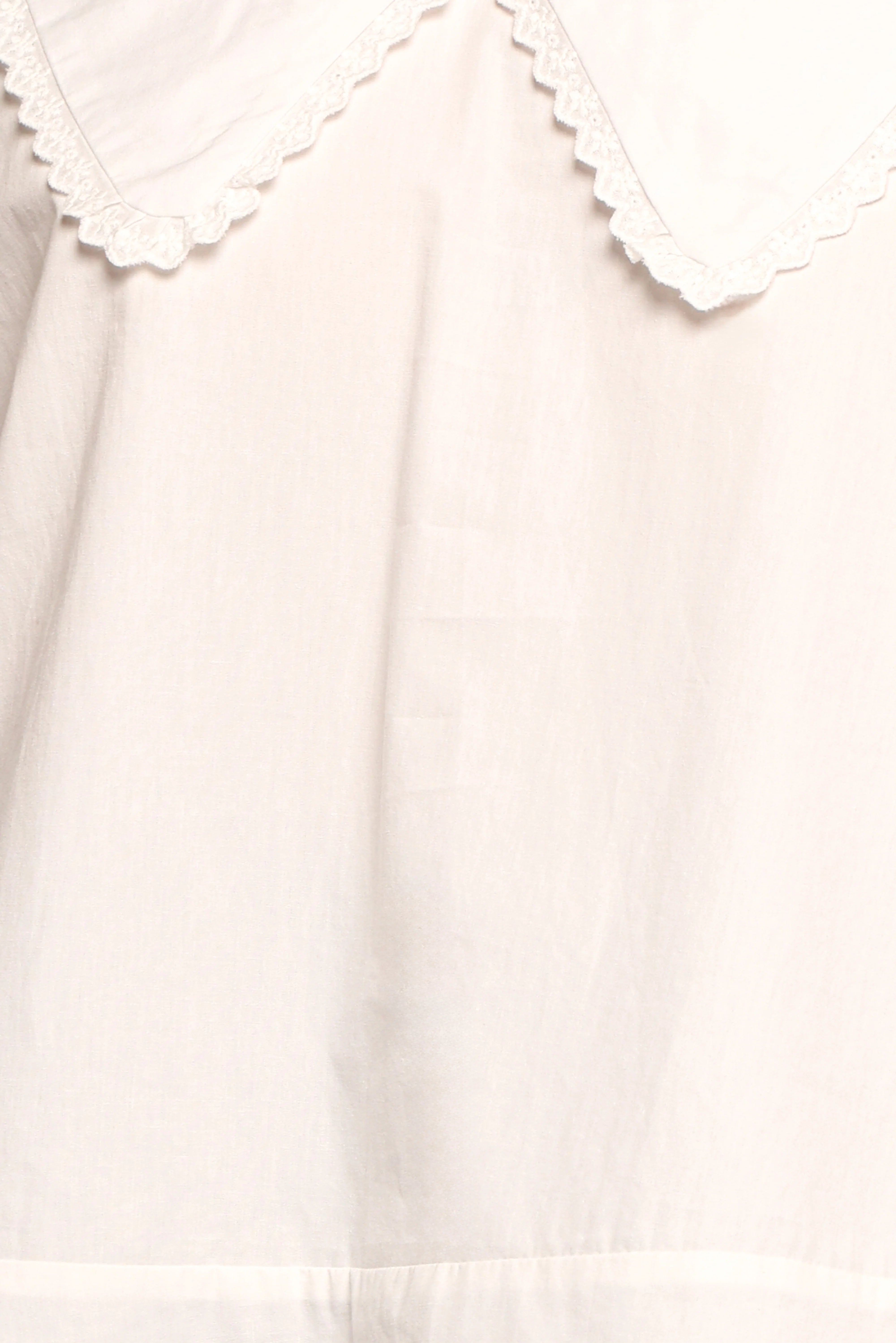 Kenna Long Sleeve Top White