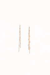 Yves Drop Earrings Gold