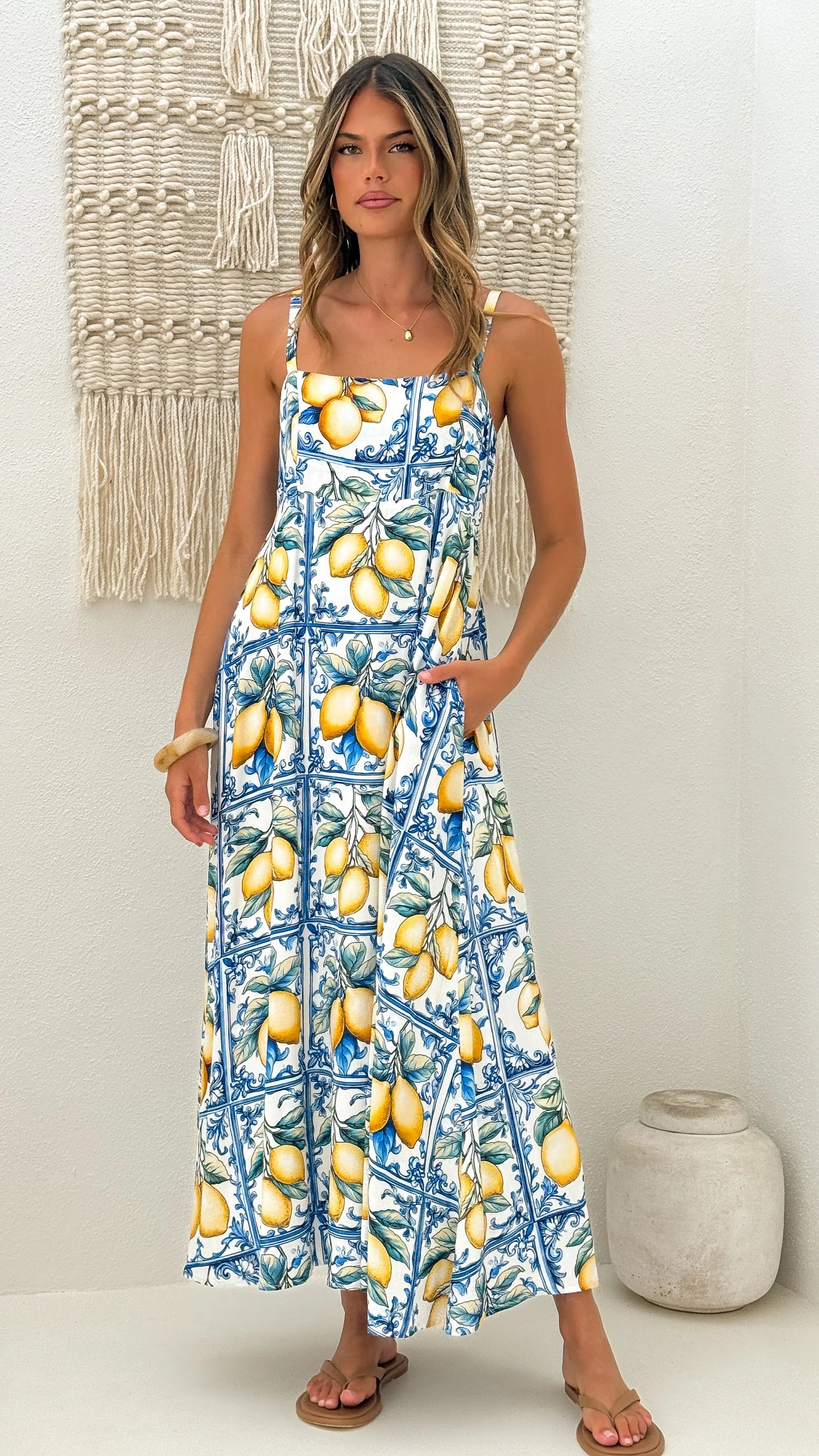 Natalle Maxi Dress Summer in Sorrento