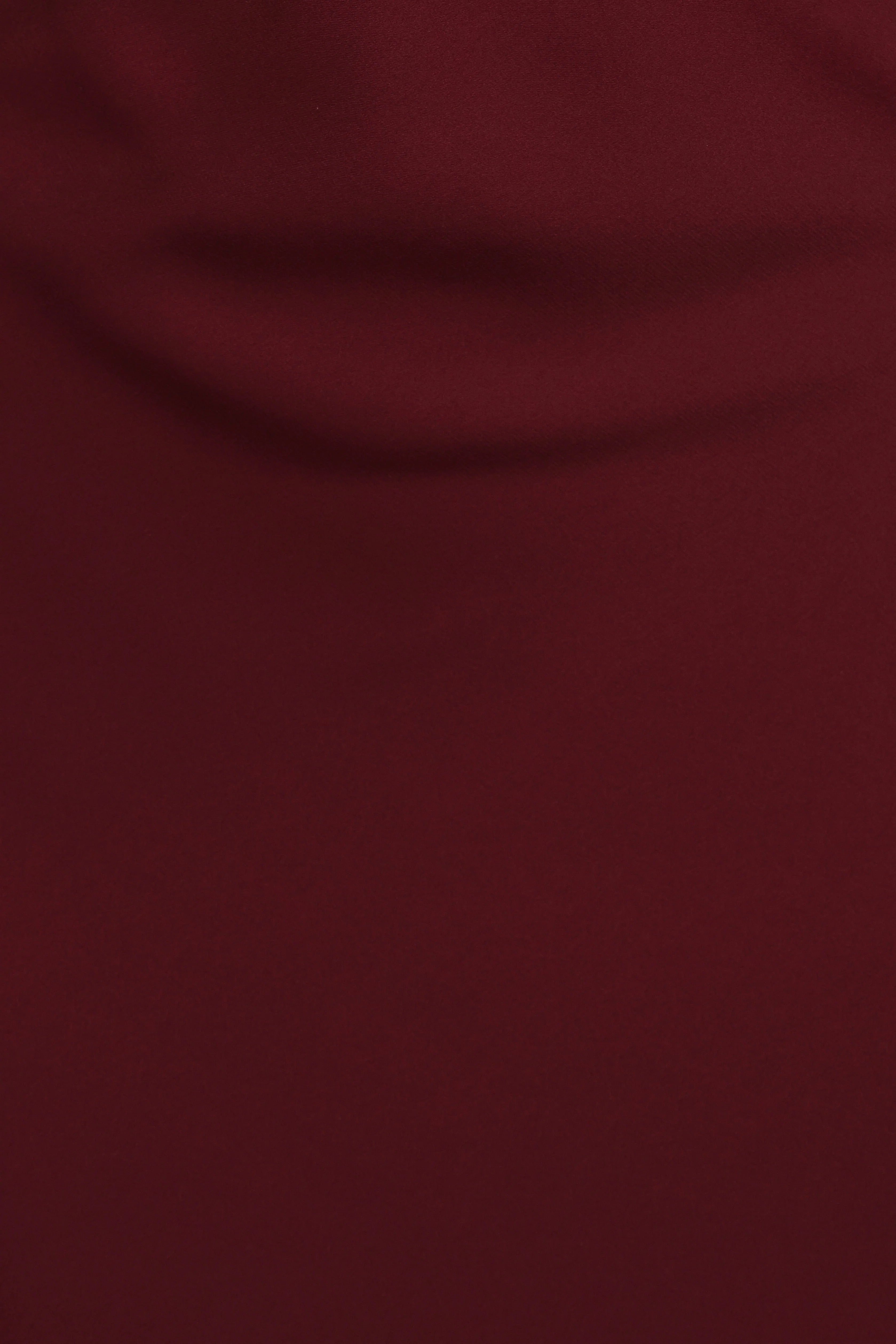 Nellie Satin Midi Skirt Burgundy