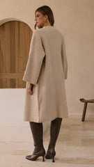 Tiana Coat Chai