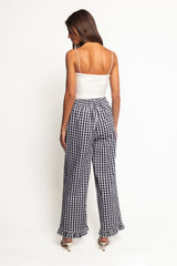 Marina Pant Black Gingham