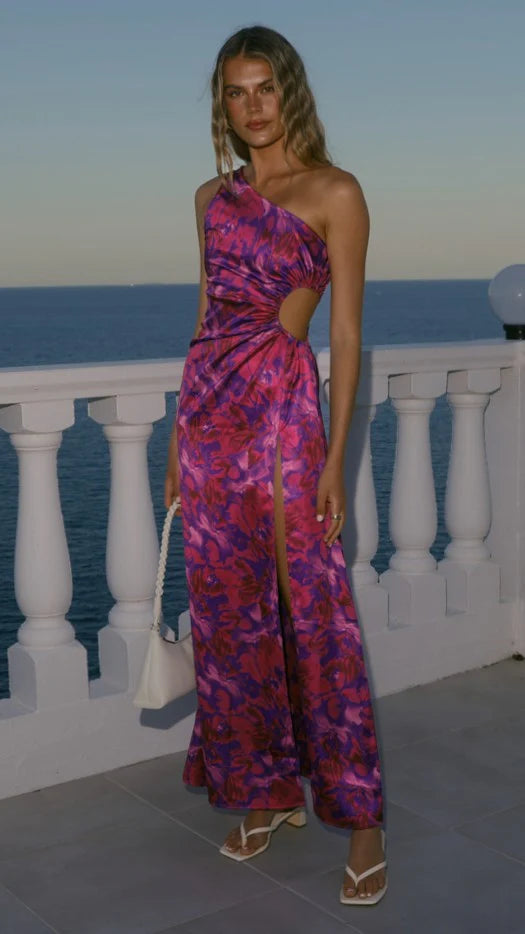 Barzilio Dress Pink Purple