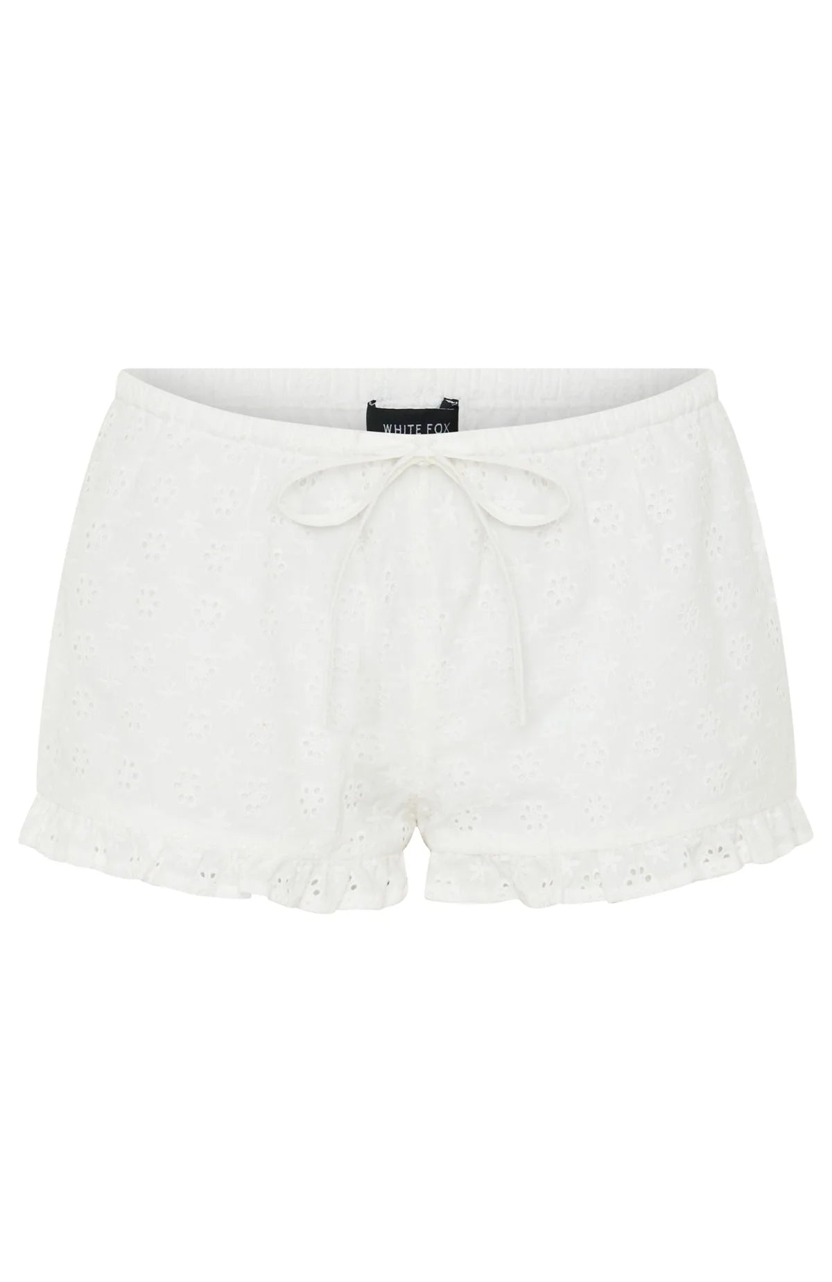 Slow Touch Relaxed Shorts White