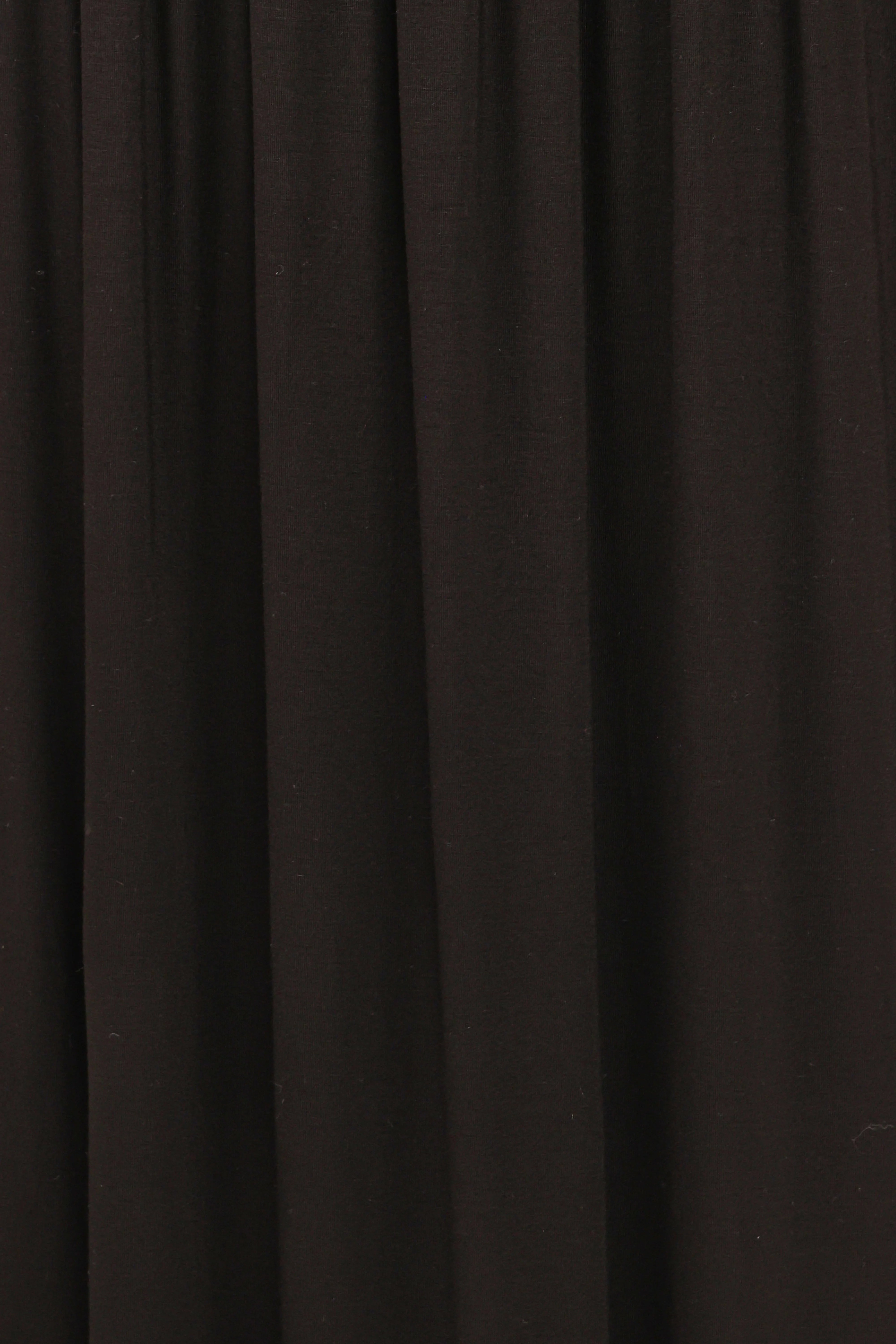 Shirley Long Sleeve Maxi Dress Black