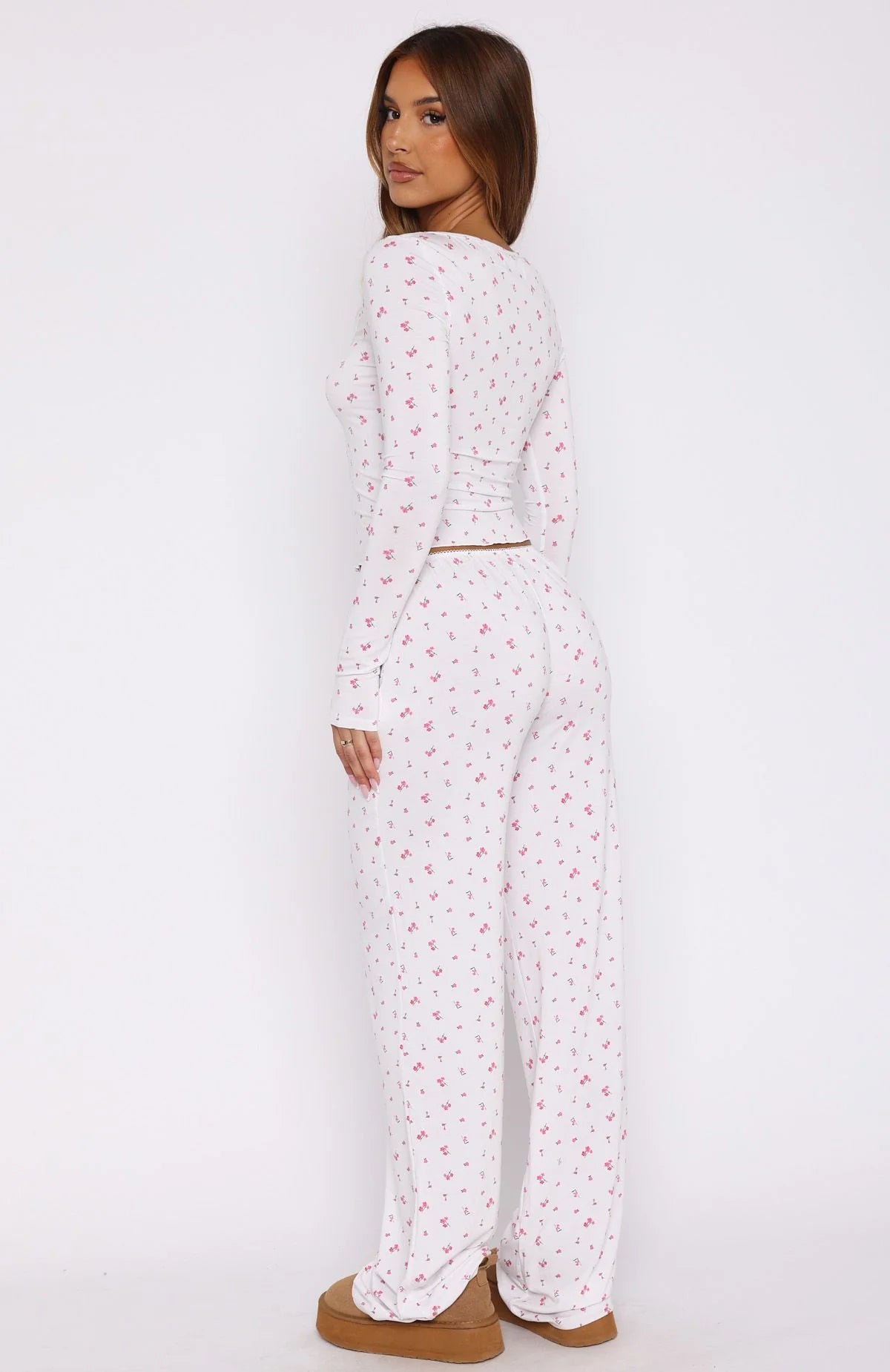 Dreamy Pyjama Pants Pink Blossom