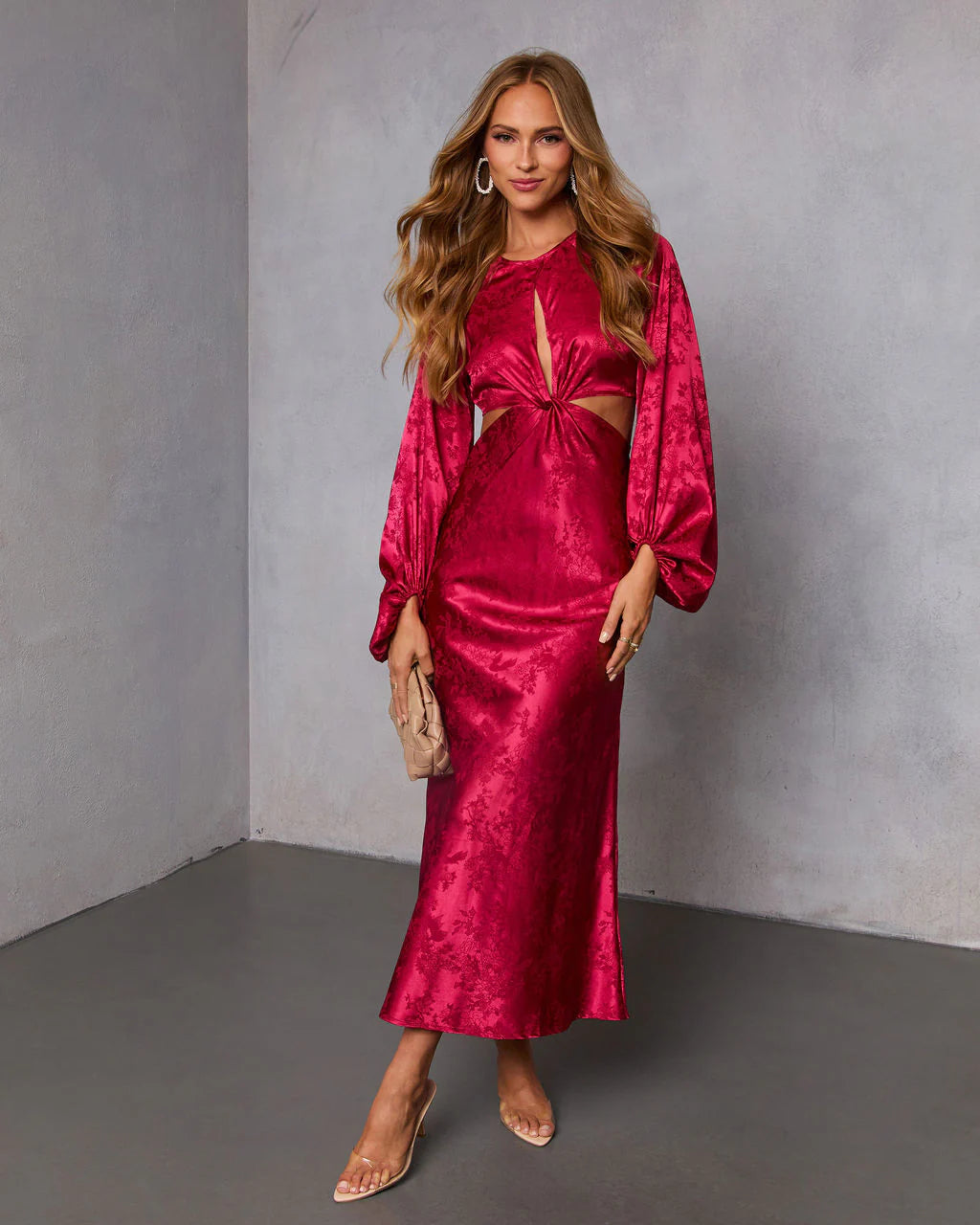 Under My Spell Cutout Maxi Dress
