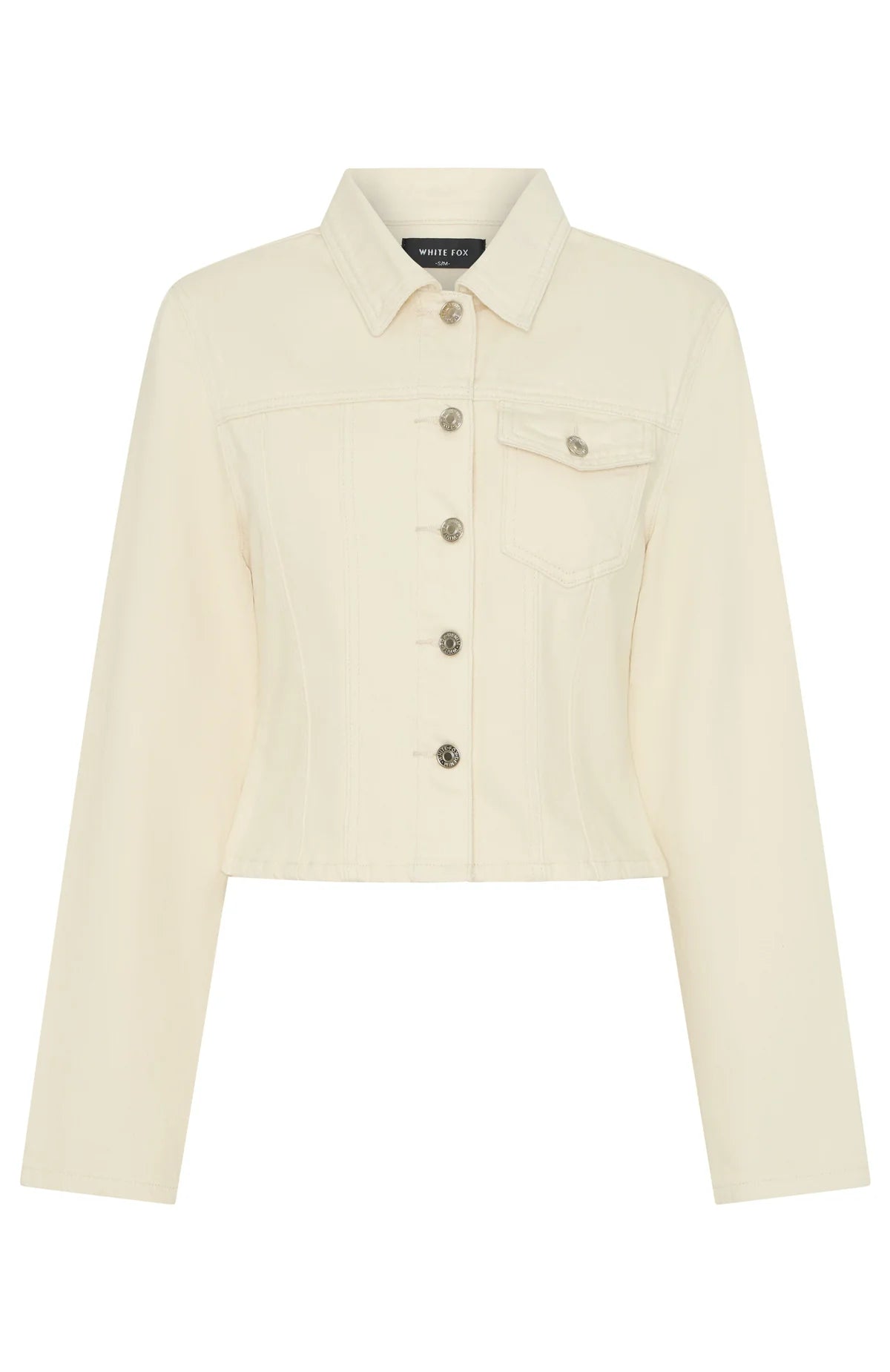 Ayla Denim Jacket Cream