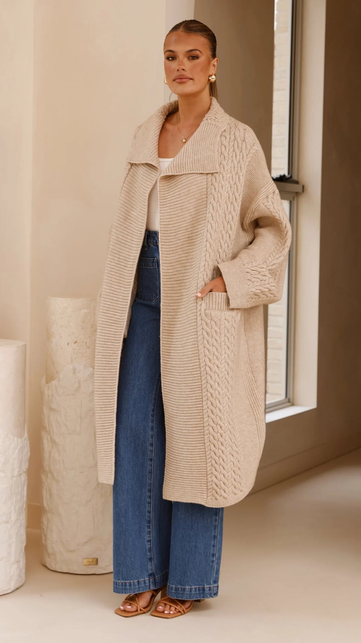 Sana Cardigan Beige