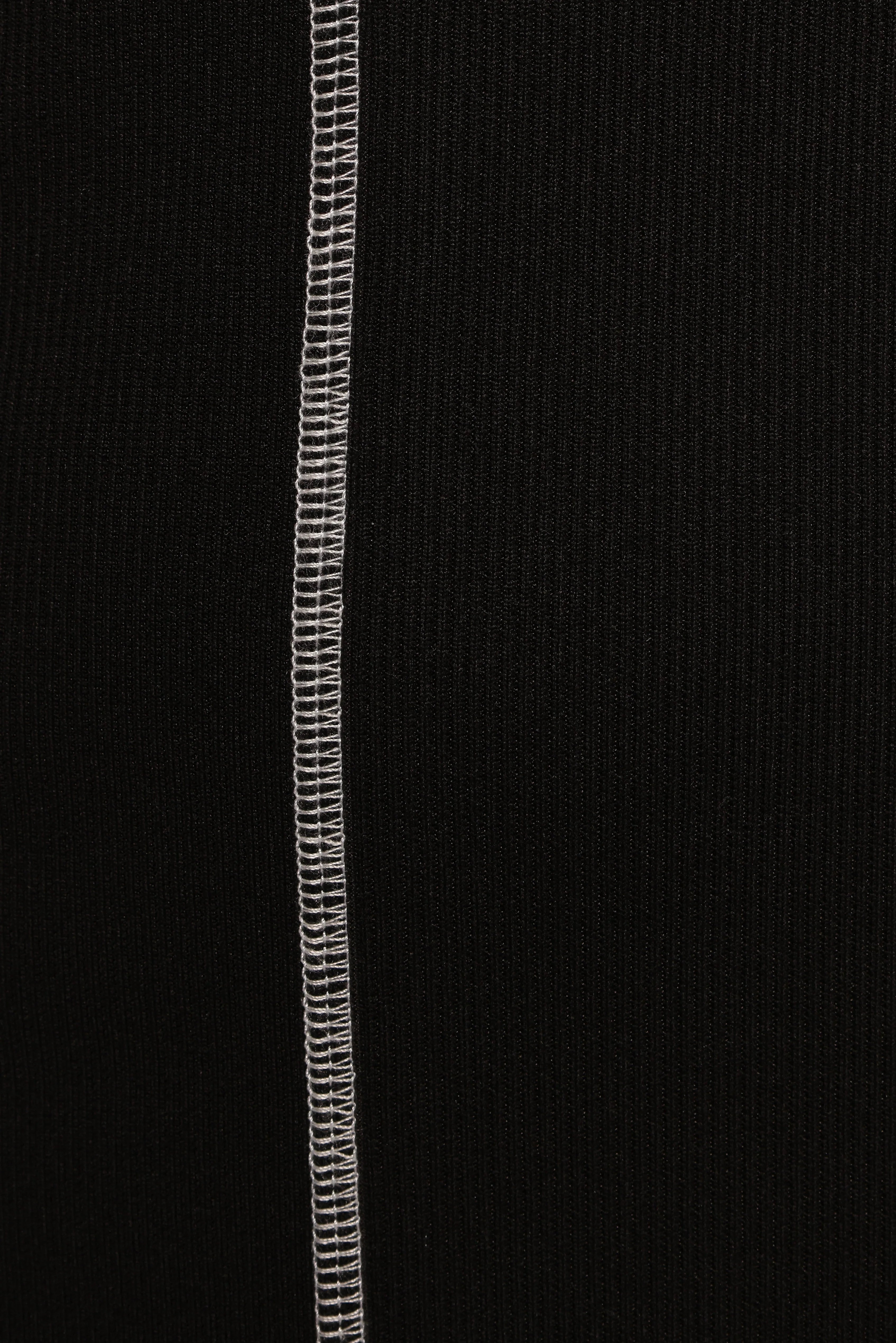 Kyrie Midi Dress Black White