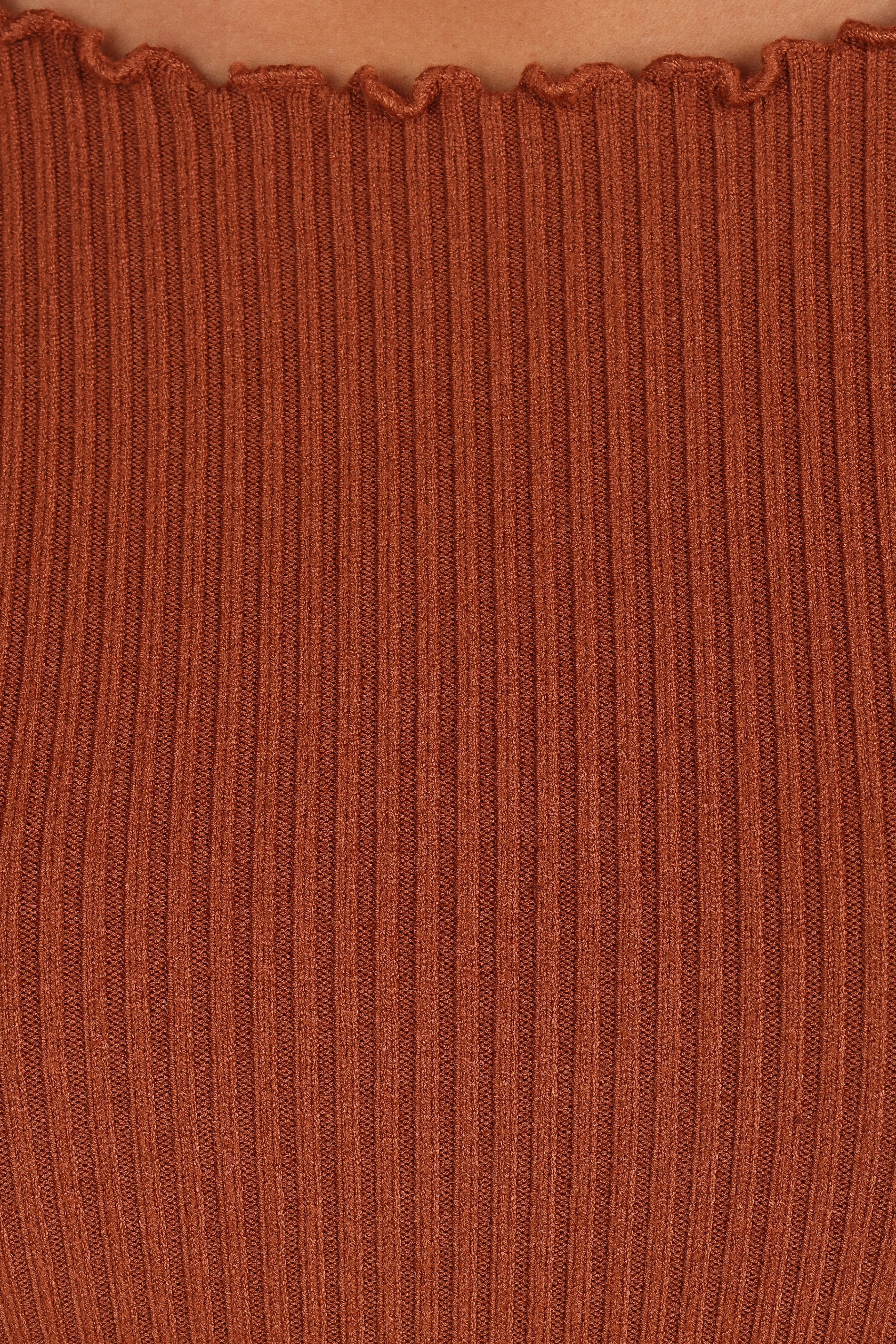 Kya Knit Top Rust