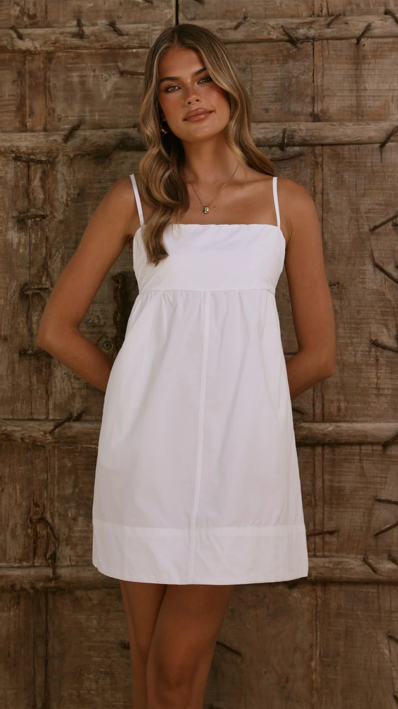 Merida Mini Dress White