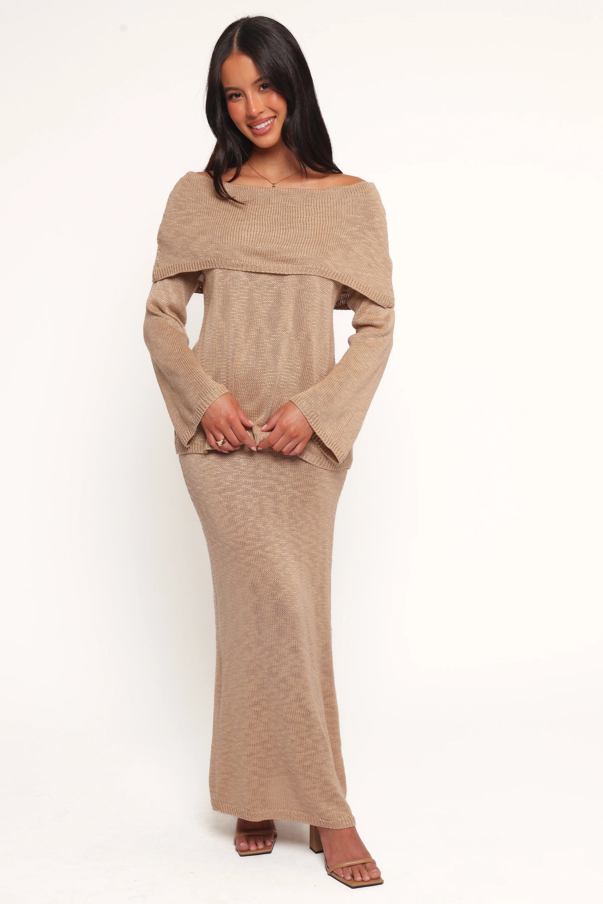 Indya Knit Skirt Mocha