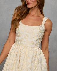Samar Fit And Flare Midi Dress